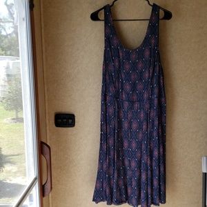 Torrid dress with open back